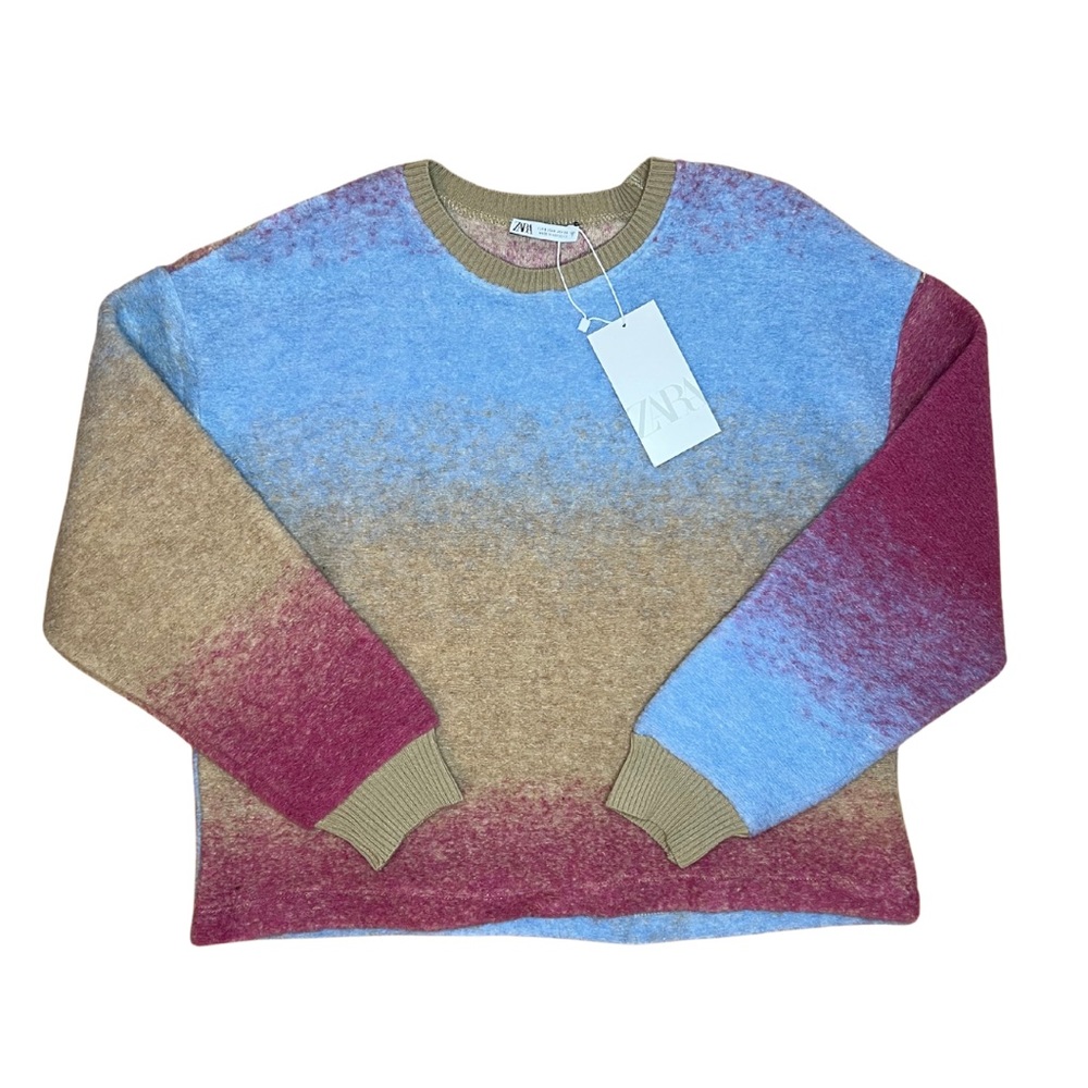 Brand New Zara Sweater Rainbow Women’s Small